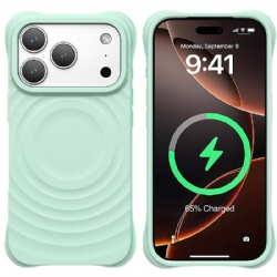 Liquid silicone case with magnetic for Iphone 17Pro