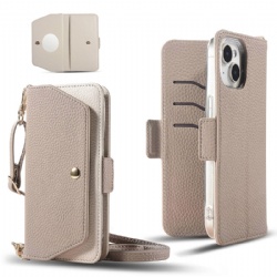 Leather Flip Case for iPhone